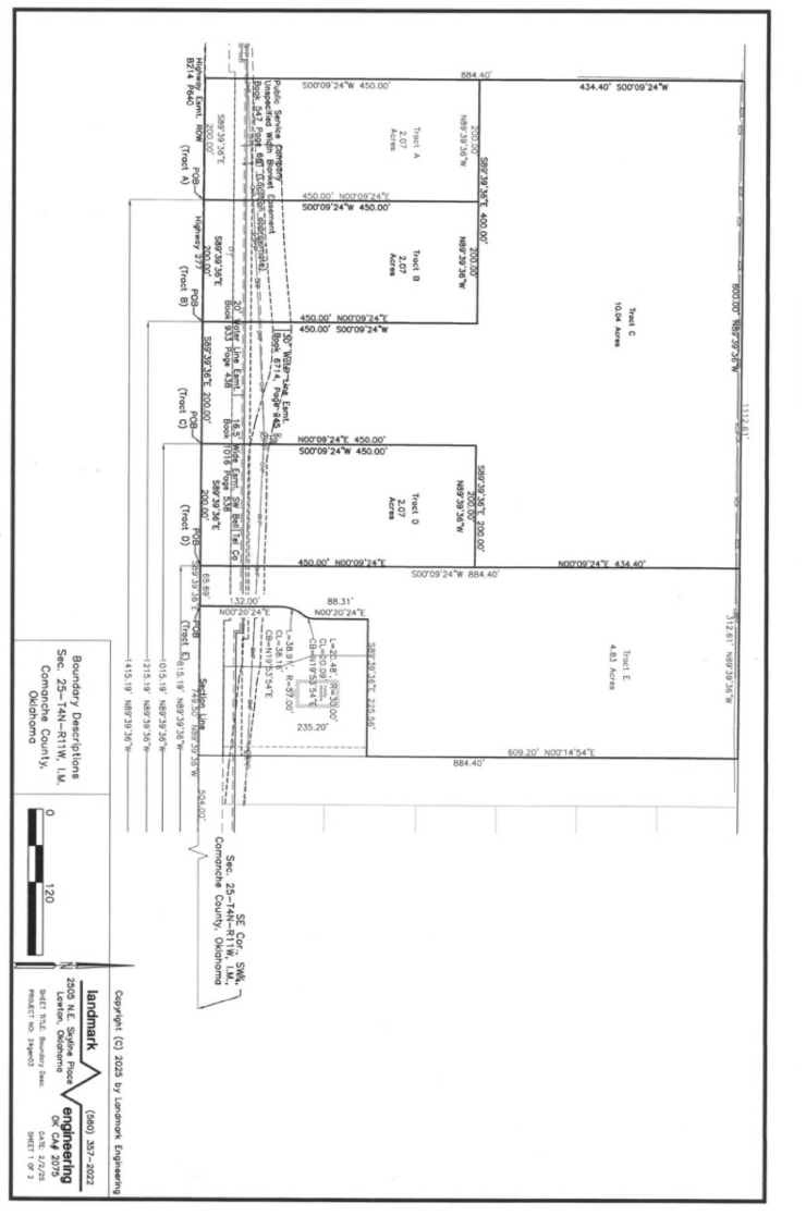 Highway 277 Tract C, Elgin OK